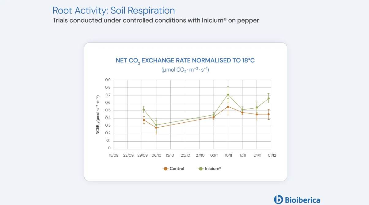 Root Activity- Soil Respiration Inicium