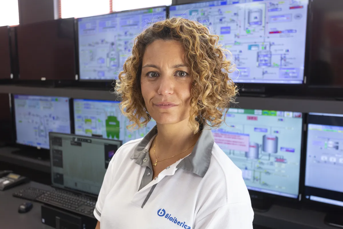 Imagen de Mar Gómez, responsable de producción de Bioiberica