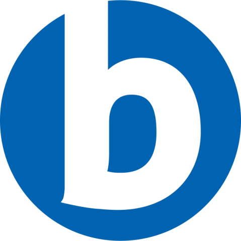 Logo corporativo de Bioiberica sobre fondo azul