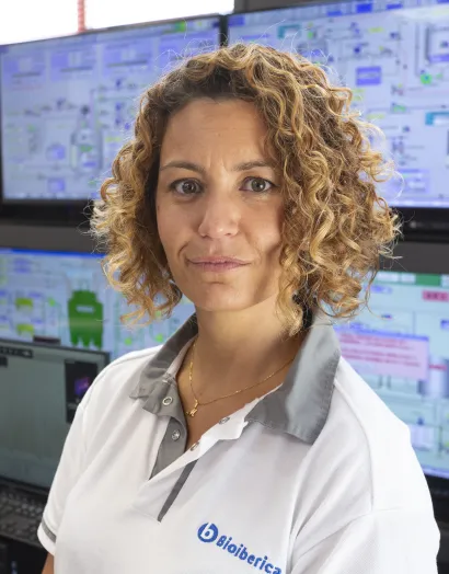 Imagen de Mar Gómez, responsable de producción de Bioiberica